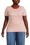  Ivory/Coral Multi Stripe