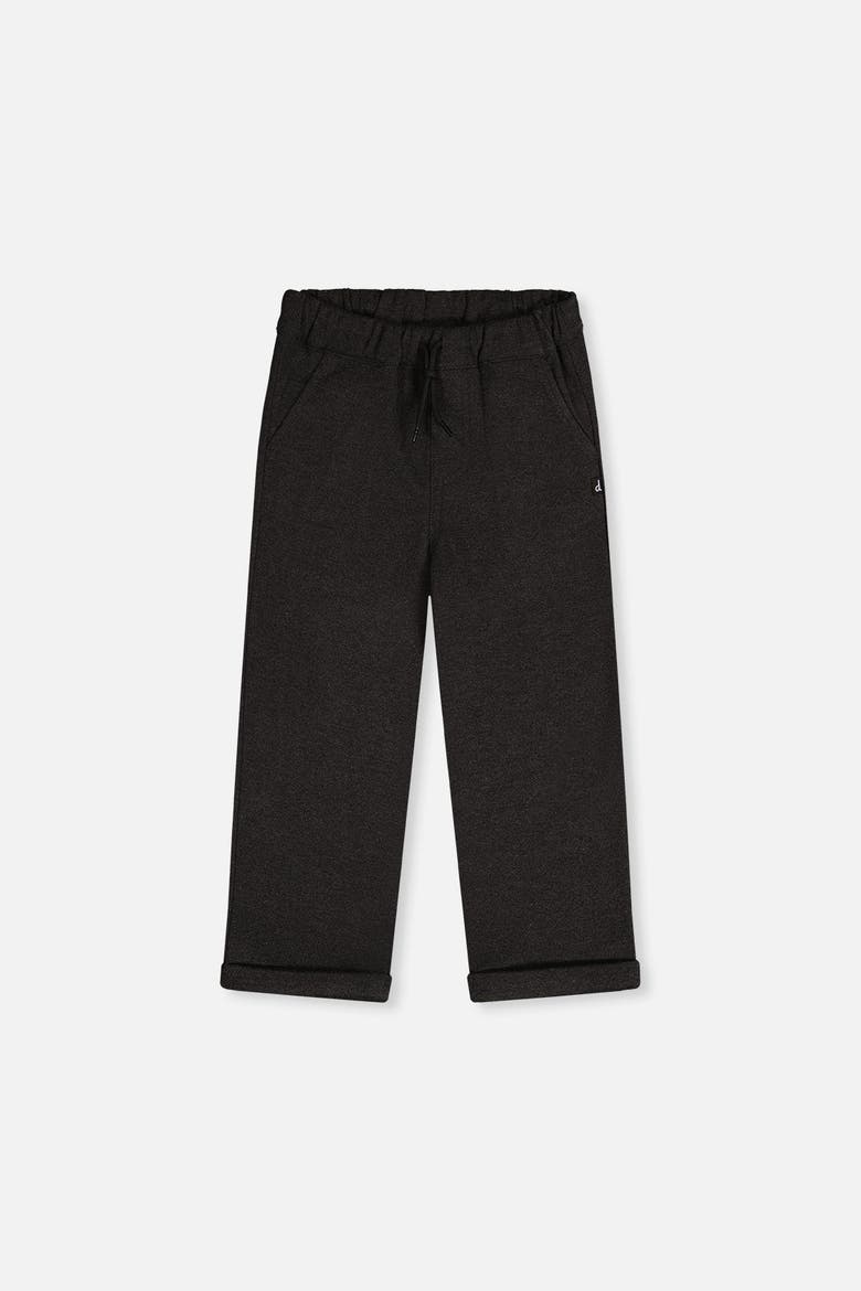 Stretch Twill Elastic Waist Side Pocket Pants, Main, color, Black