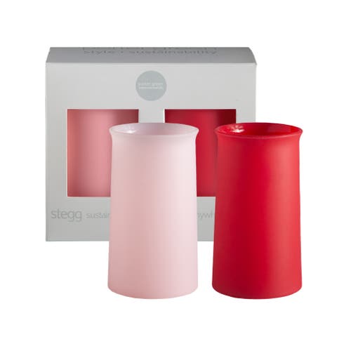 Porter Green Stegg | Unbreakable Highball Glasses In Red