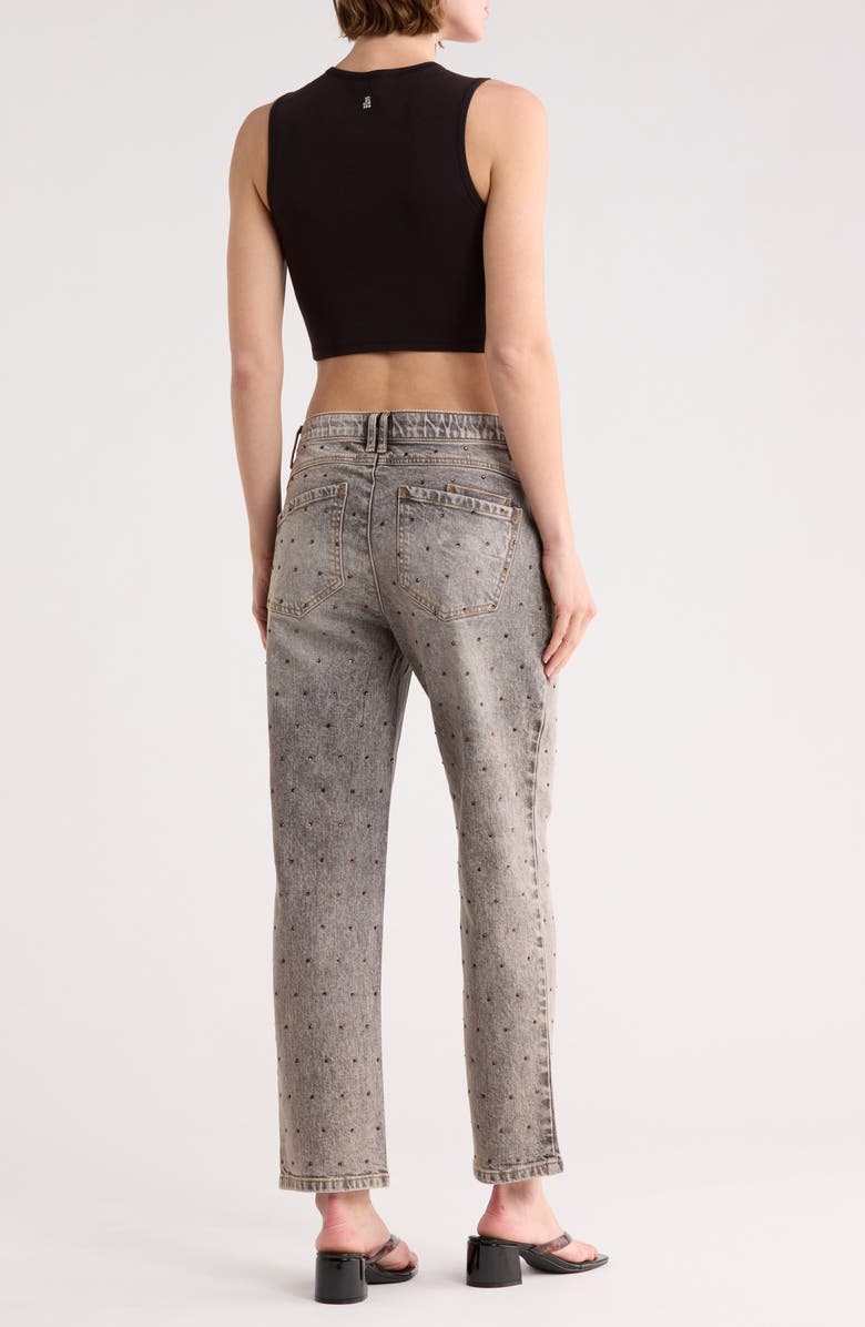 Democracy AbSolution High Waist Boyfriend Jeans, Alternate, color, Tinted Brown