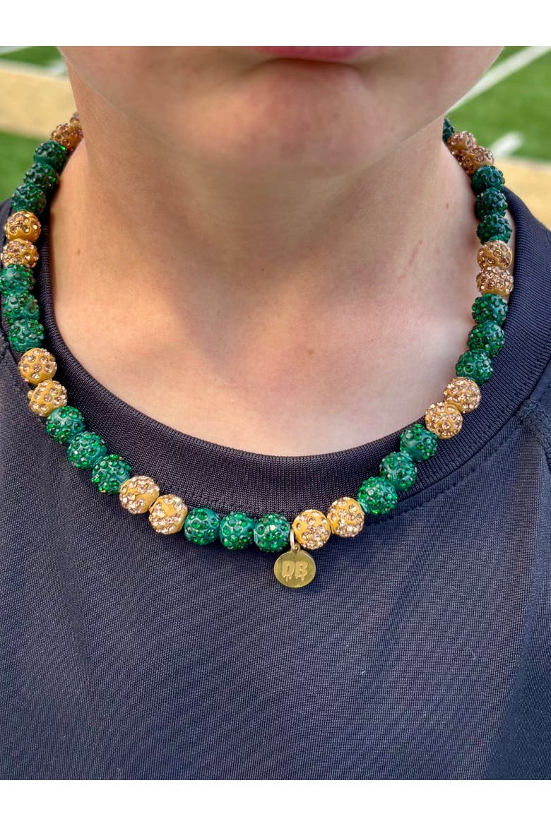 Mustang Drip Team Spirit Necklace, Alternate, color, Mustang Youth