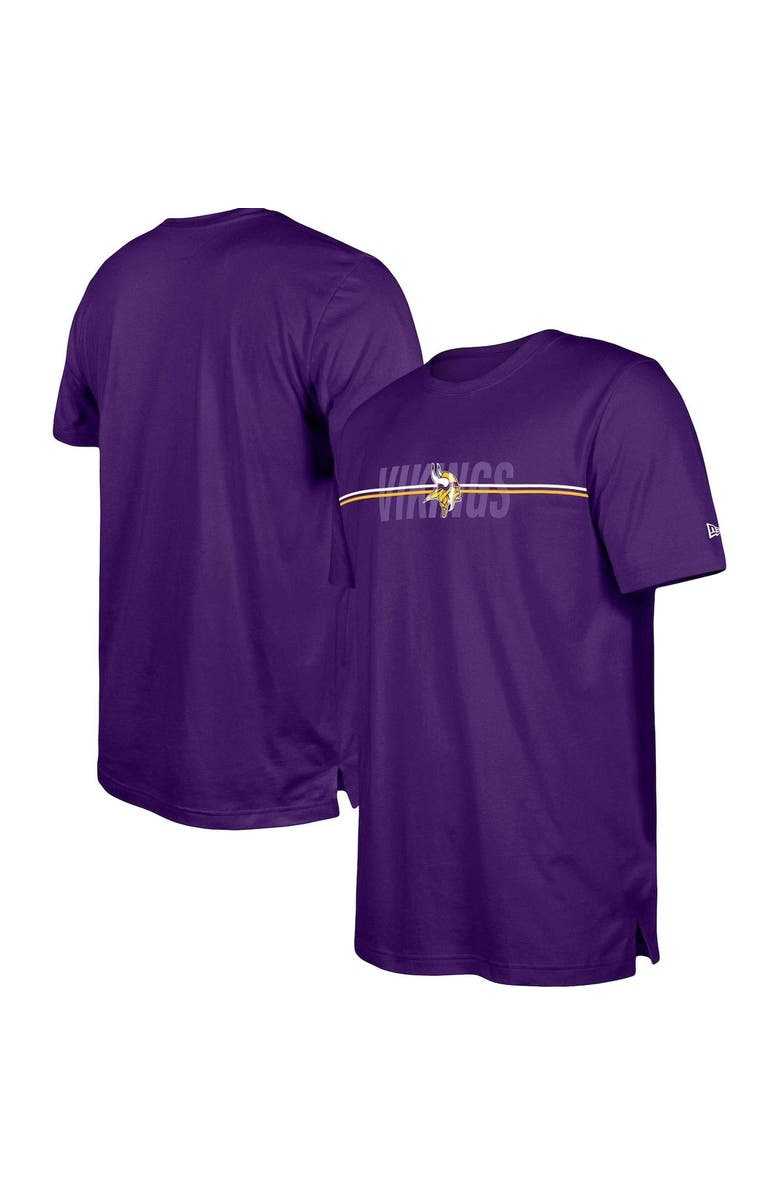 New Era Men's New Era Purple Minnesota Vikings 2023 NFL Training Camp T-Shirt, Main, color,