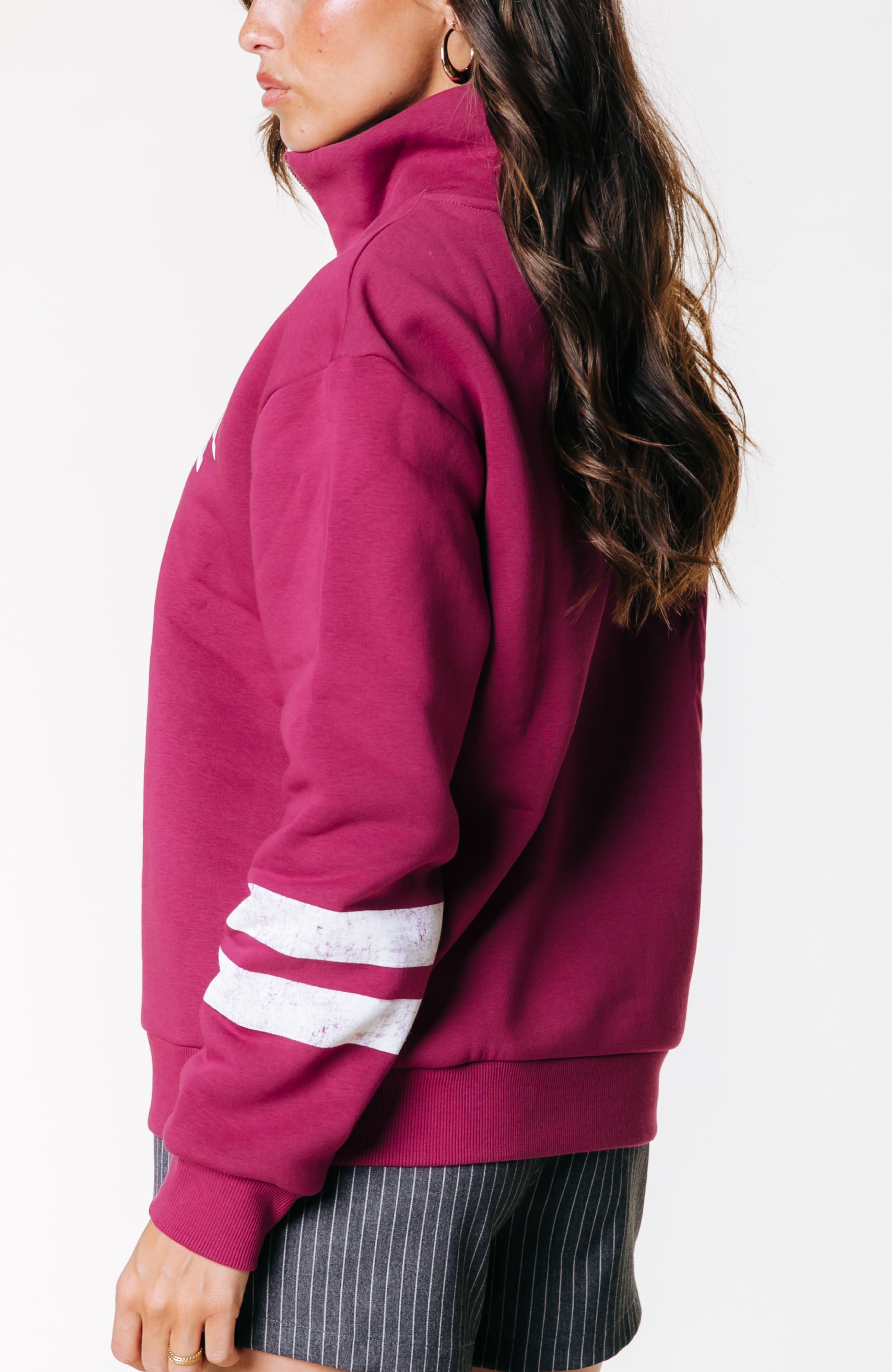 Varsity Logo Relaxed Zip Sweat - image 4