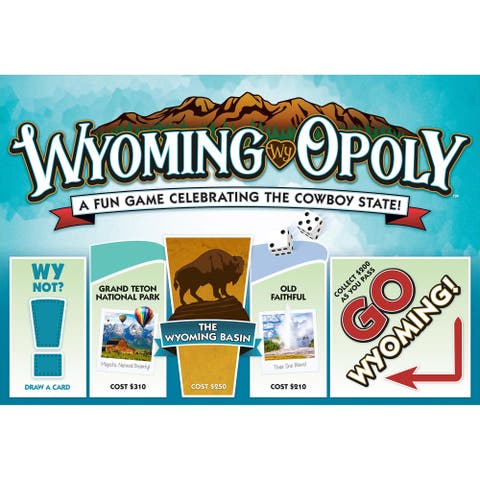Wyomingopoly Monopoly Board Game