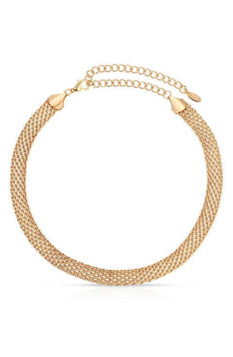 Mesh Link Necklace
