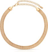 Ettika Mesh Link Necklace