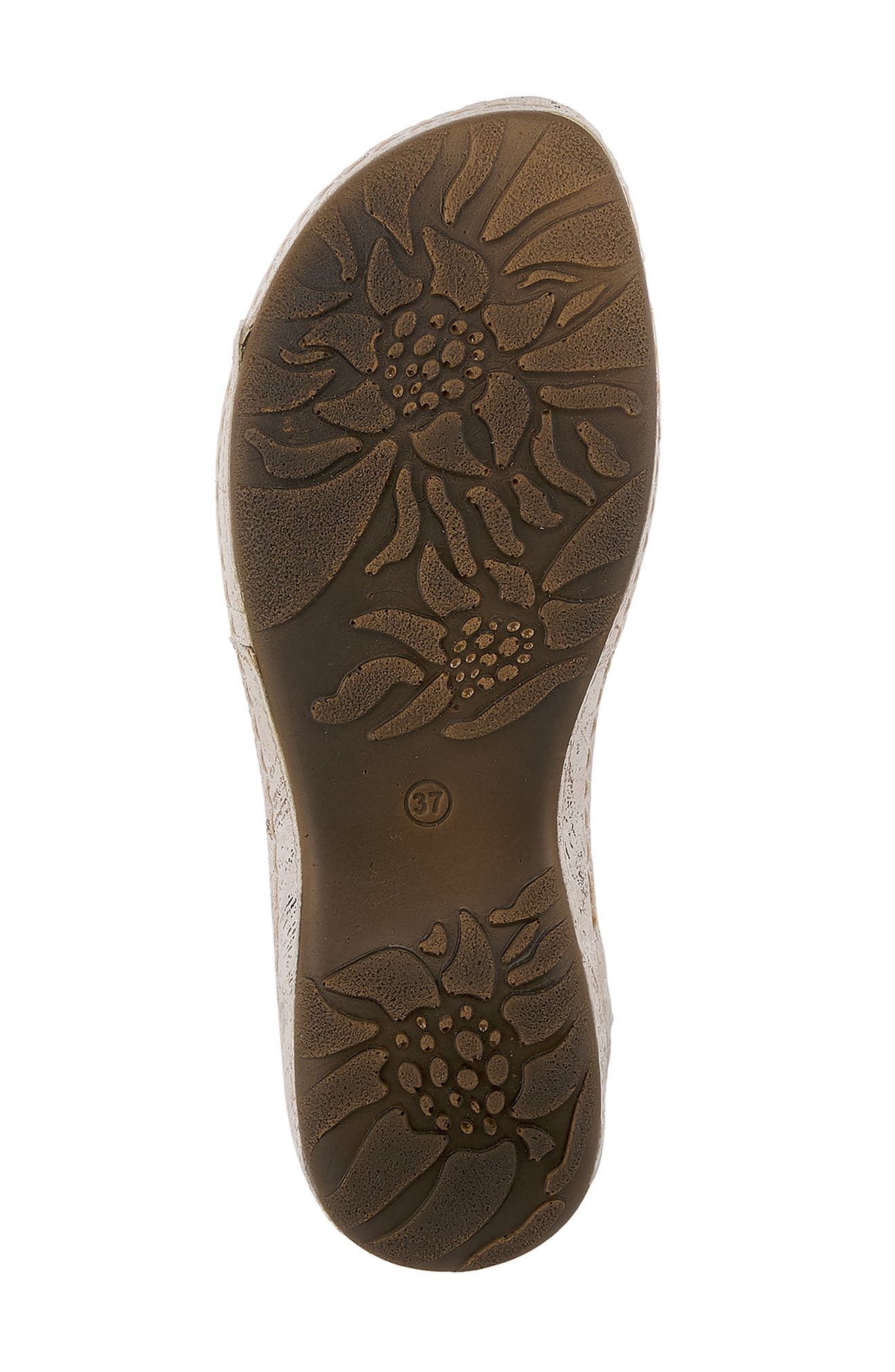 Flexus by Spring Step Adede Cage Sandal, Alternate, color, Soft Gold Patent Leather