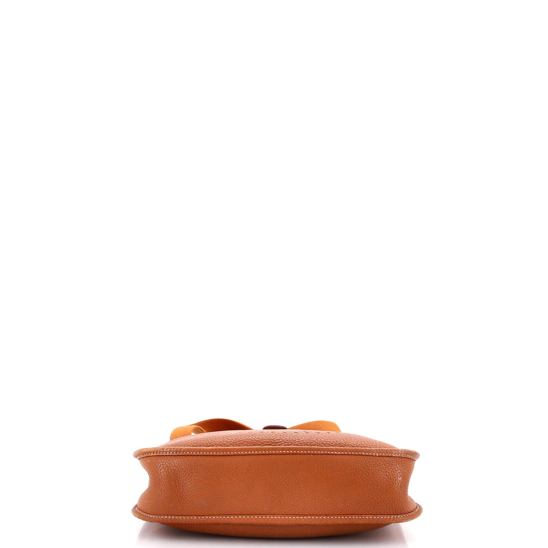 Pre-Owned Hermes Evelyne Bag Gen I Clemence PM, Alternate, color, Gold