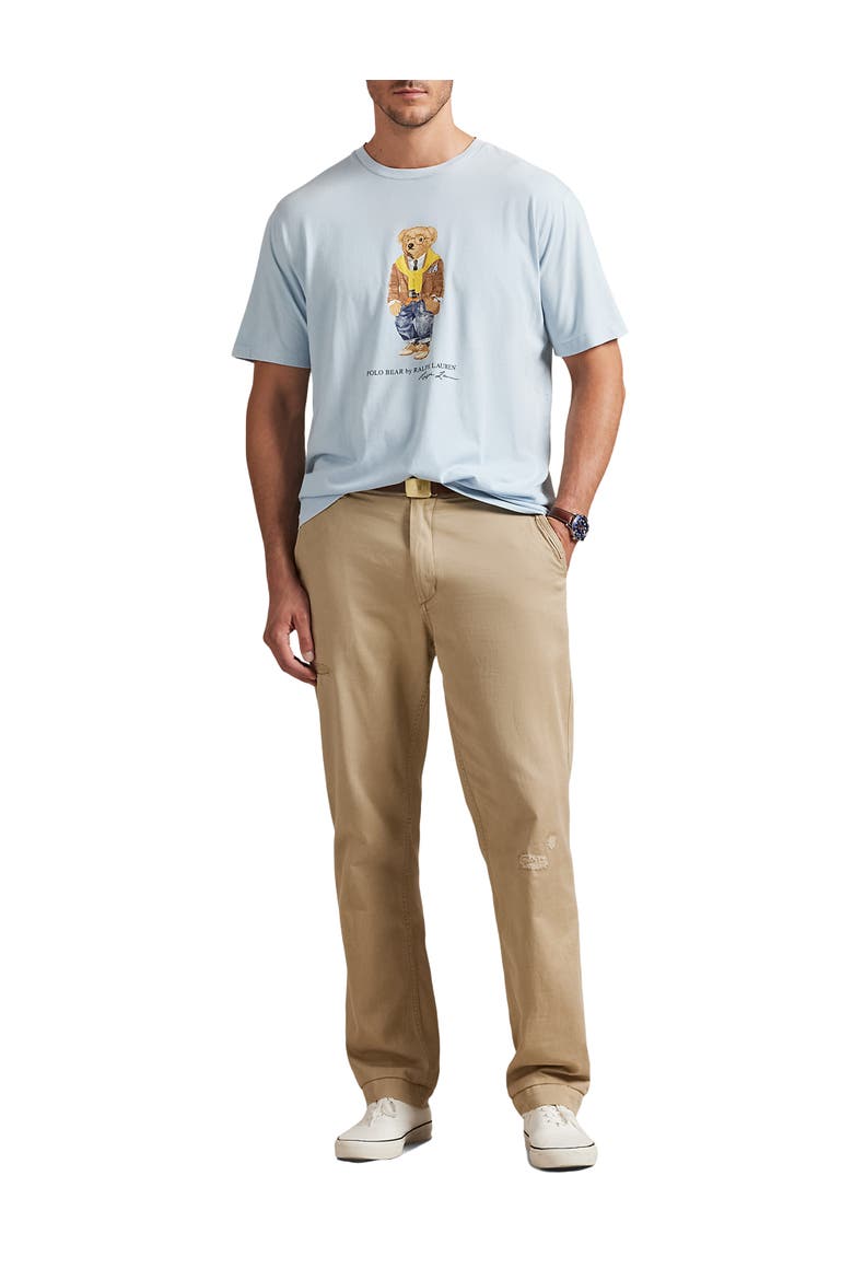 Big & Tall Hudson Valley Bear T-Shirt V2, Alternate, color, SOUTHPORT BLUE