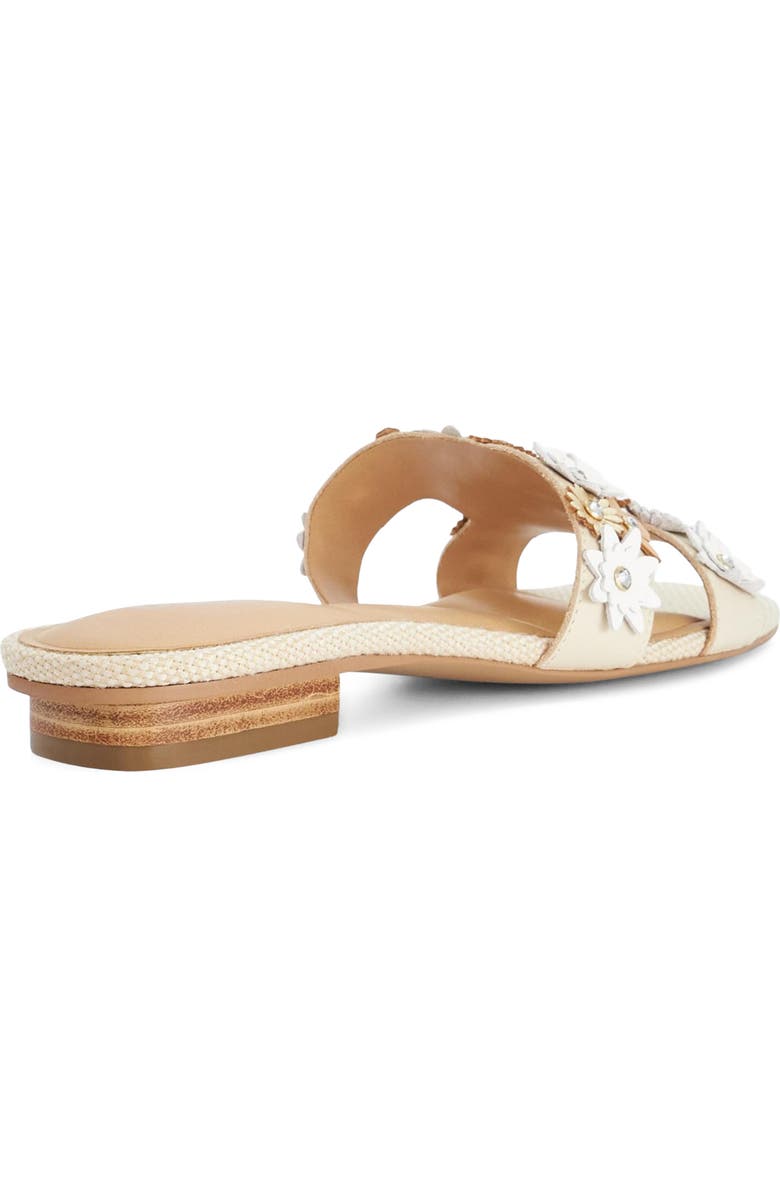 Dune London Loupes Slide Sandal, Alternate, color, Ecru