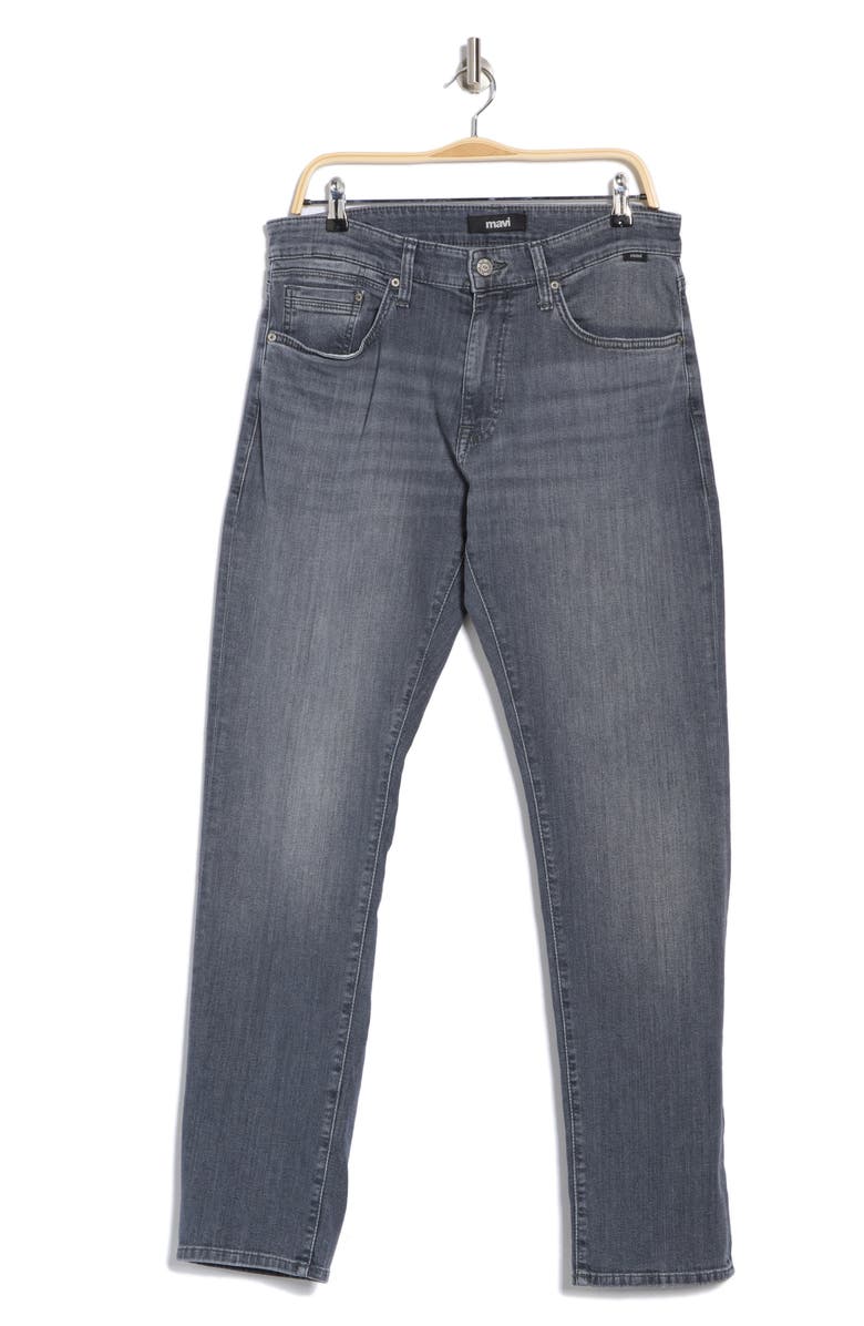 Mavi Jeans Marcus Slim Straight Leg Jeans, Alternate, color, Light Smoke Tucson