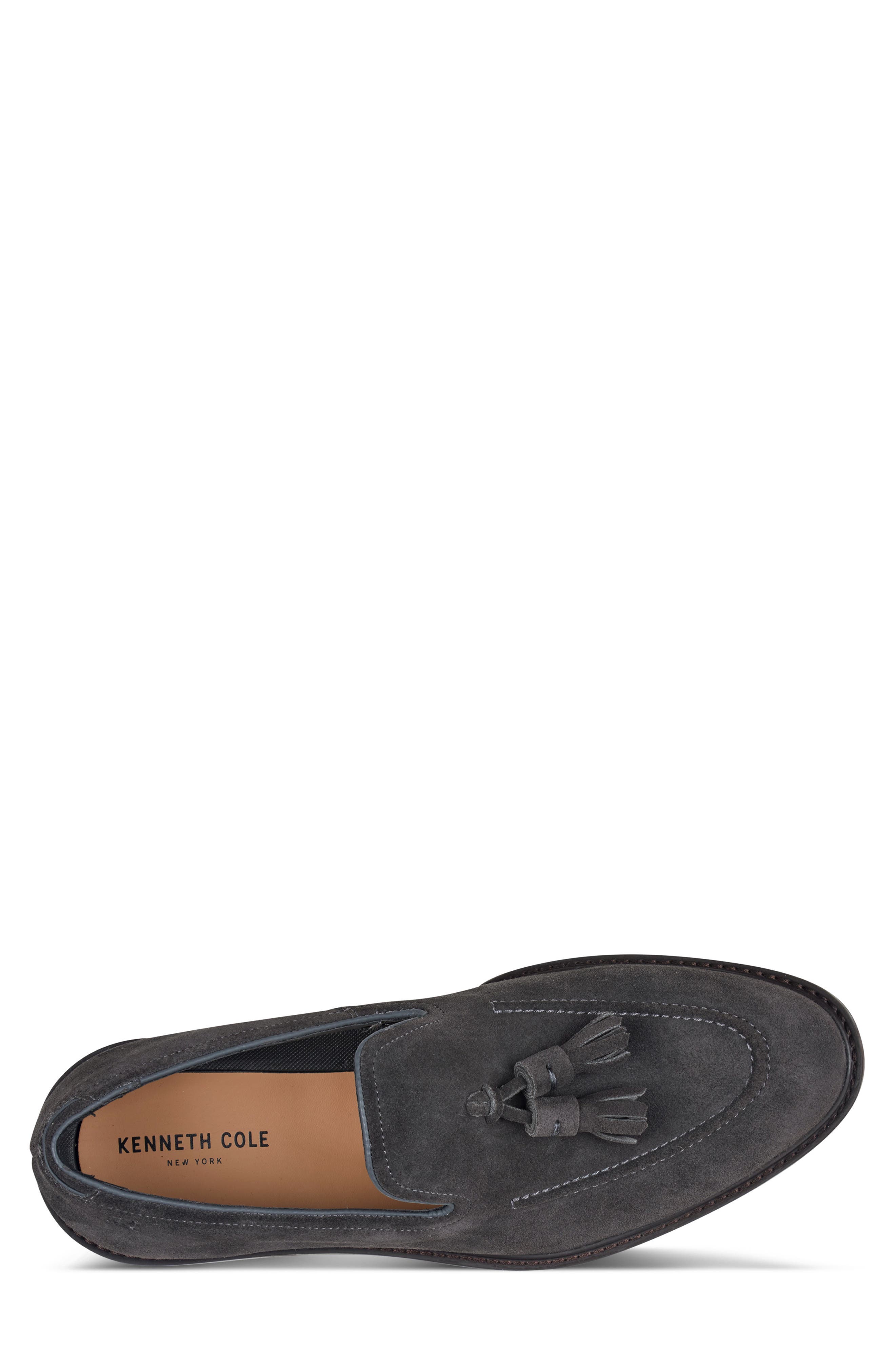 Kenneth Cole New York Madison Tassel Loafer, Alternate, color, Dark Gray