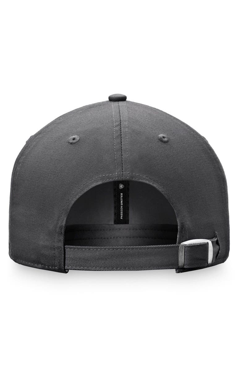 TOP OF THE WORLD Men's Top of the World Charcoal Cincinnati Bearcats Slice Adjustable Hat, Alternate, color, Charcoal