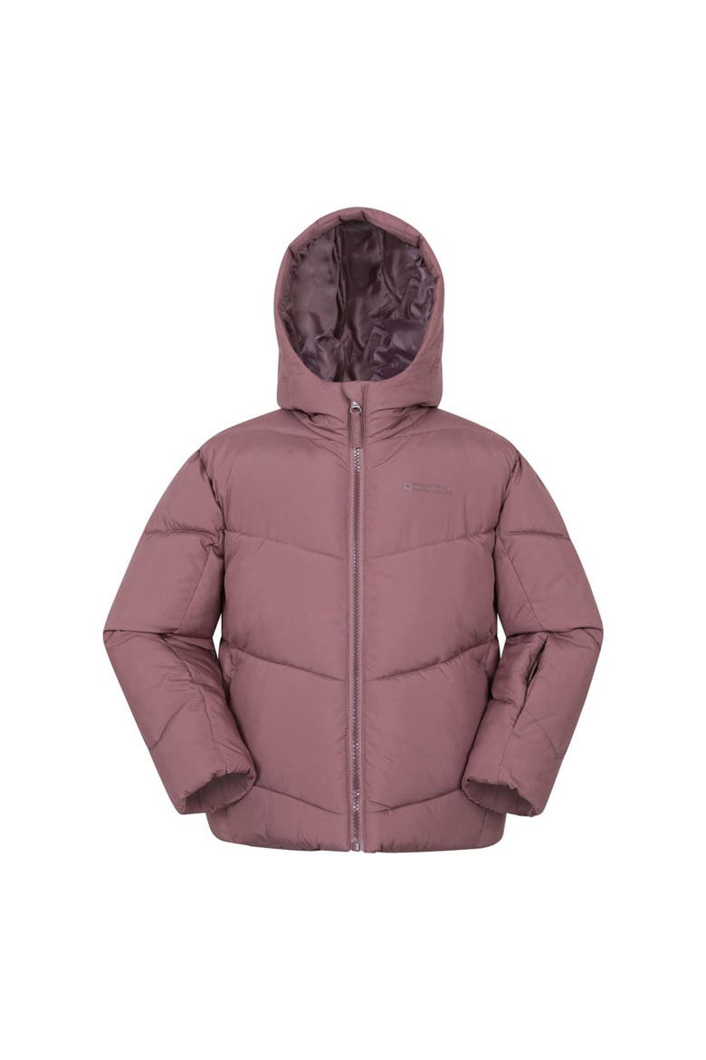 Childrens/Kids Cortina Water Resistant Padded Ski Jacket, Main, color, Dark Pink