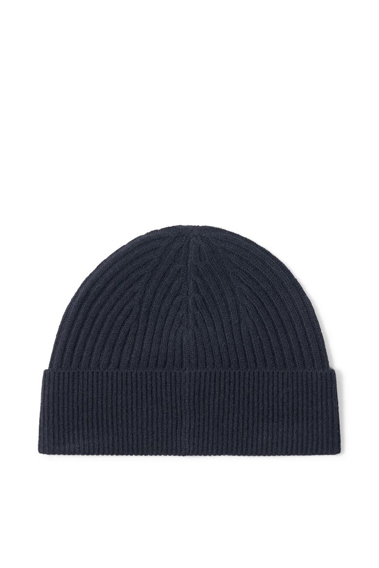 Rio Knitted Cashmere Hat, Alternate, color, Navy