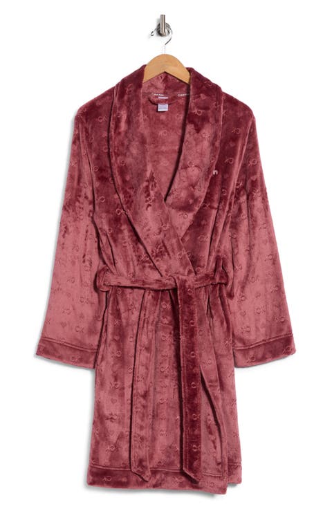 Fluffy Debossed Robe