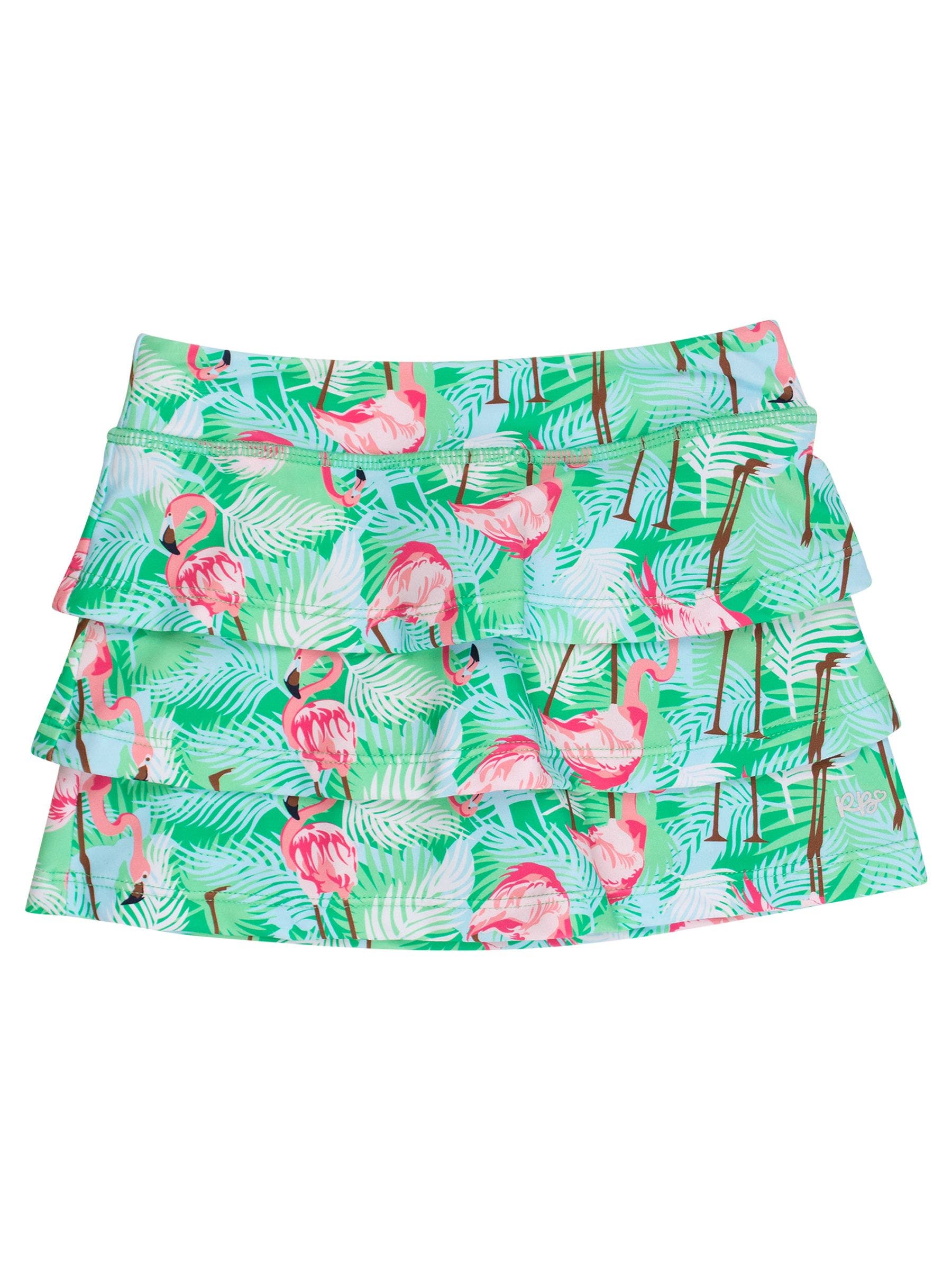 Green Vibrant Flamingo