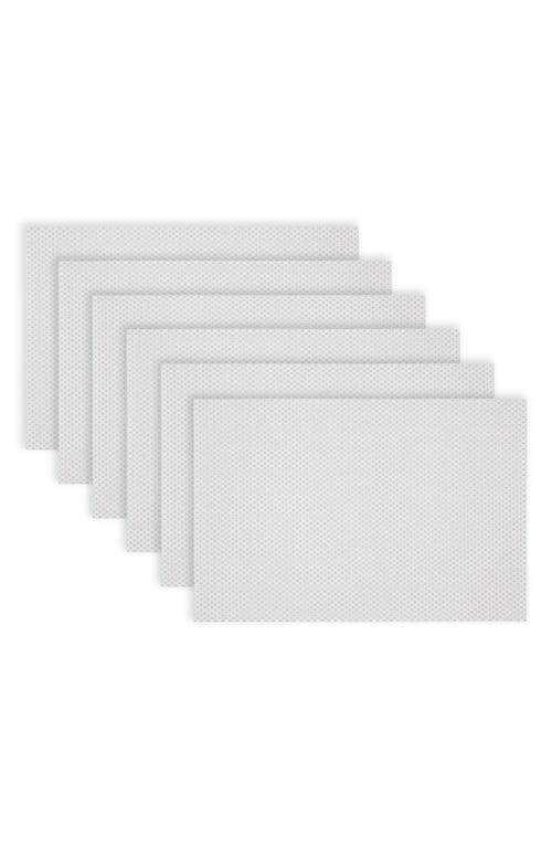 DAINTY HOME DAINTY HOME SET OF 6 VINYL PLACEMATS