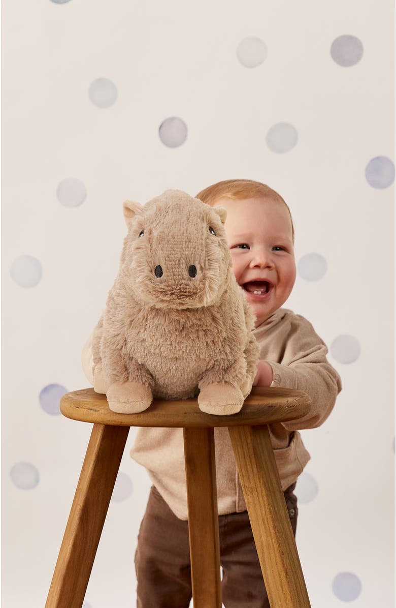 Warmies Capybara Plush Toy, Alternate, color, Medium Brown