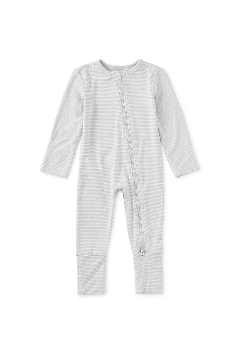 Footed Baby Romper, Main, color, Dusk