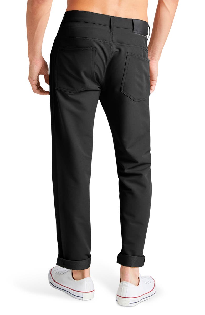 Goodlife Stretch Twill Five Pocket Pants, Alternate, color, Black