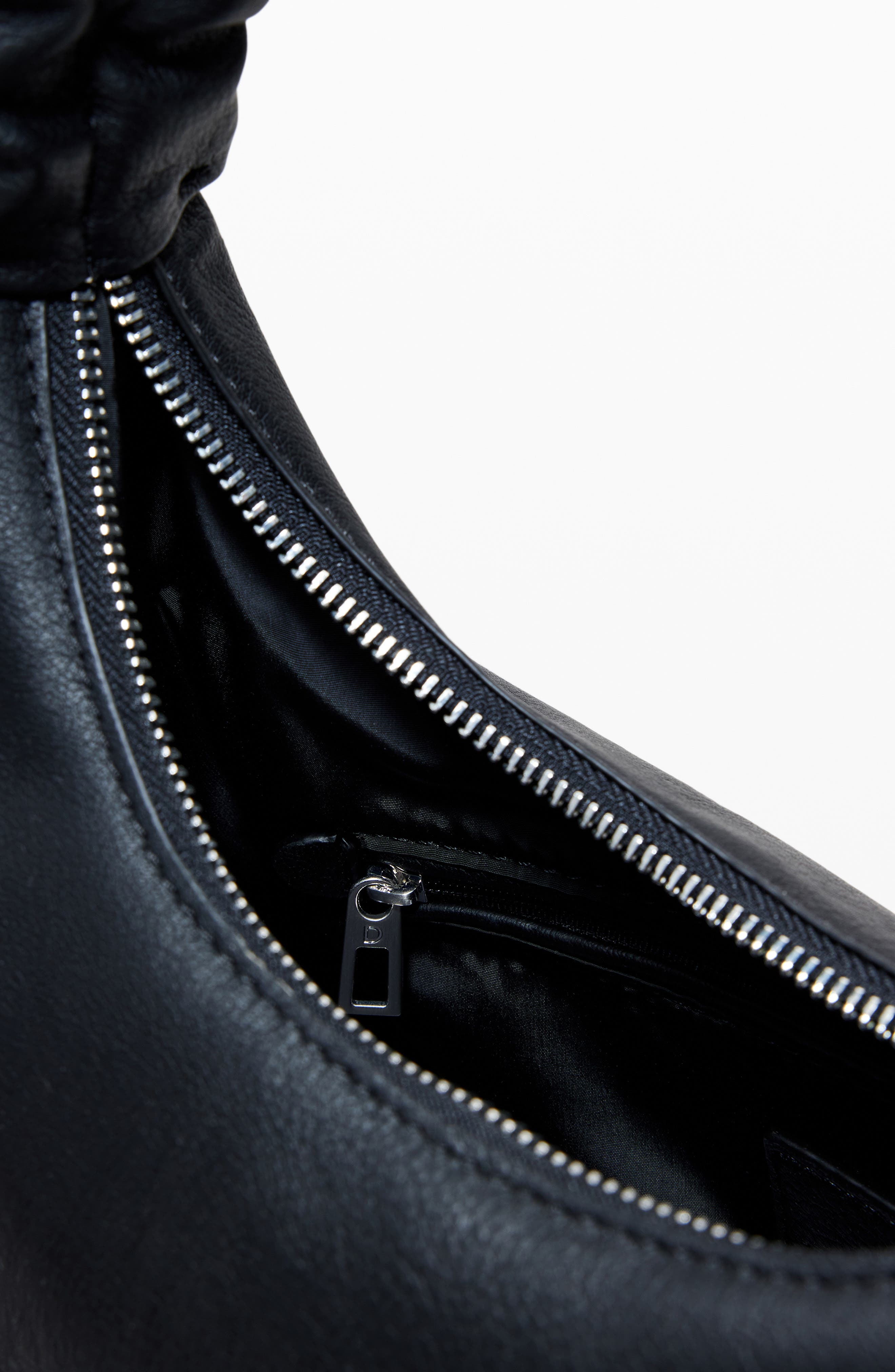 Desigual Faux Leather Shoulder Bag, Alternate, color, Black