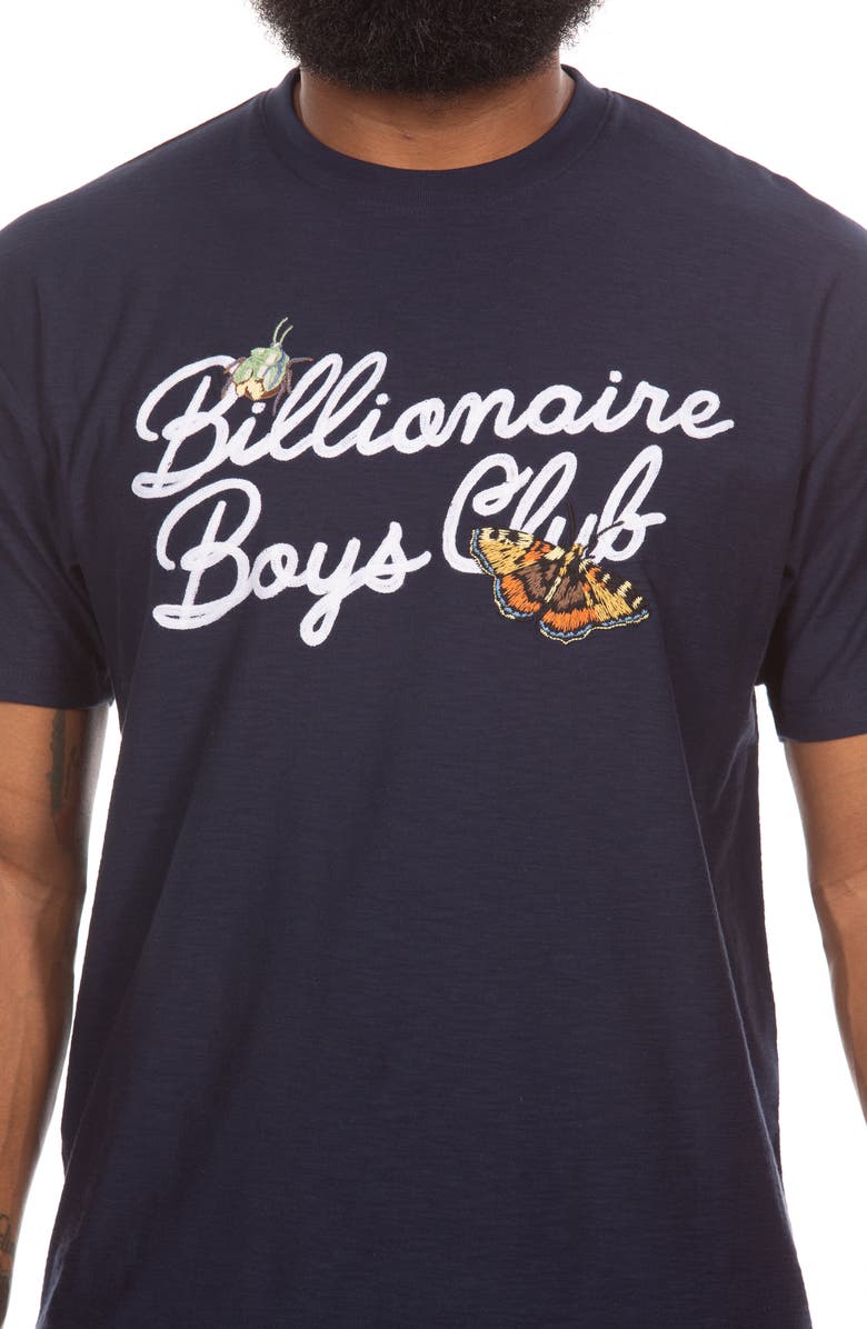 Billionaire Boys Club Nature Graphic T-Shirt, Alternate, color, Navy Blazer