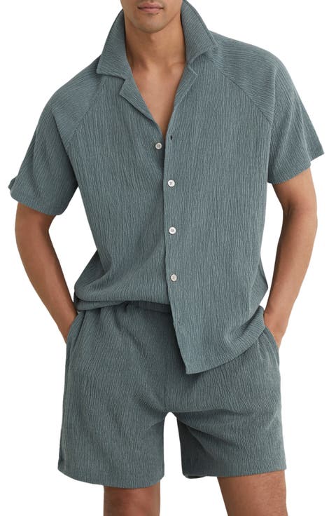 Knox Textured Camp Shirt