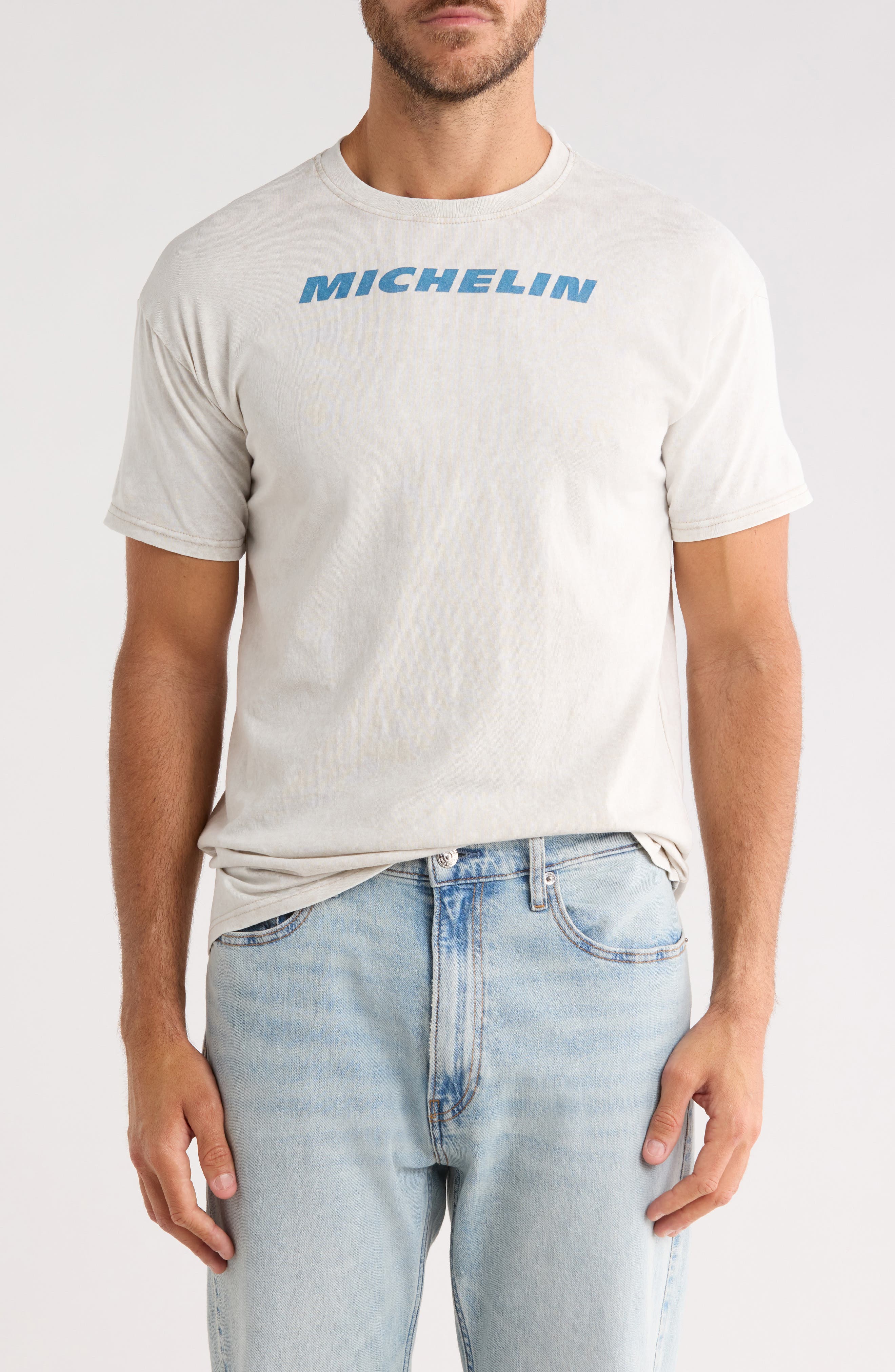 Philcos Michelin Motorcycle Cotton Graphic T-Shirt