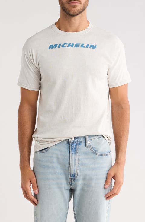 Michelin Motorcycle Cotton Graphic T-Shirt