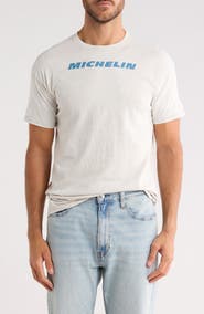 Philcos Michelin Motorcycle Cotton Graphic T-Shirt