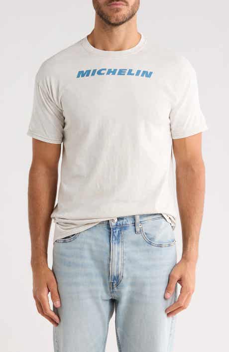 Philcos Michelin Motorcycle Cotton Graphic T-Shirt