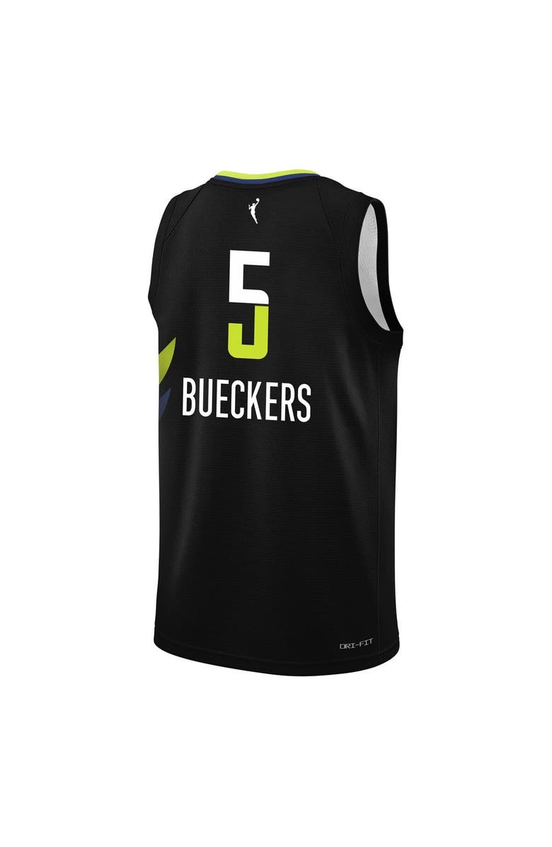 Nike Youth Nike Paige Bueckers Black Dallas Wings 2025 WNBA Draft Rebel Edition Victory Player Jersey, Alternate, color, Black