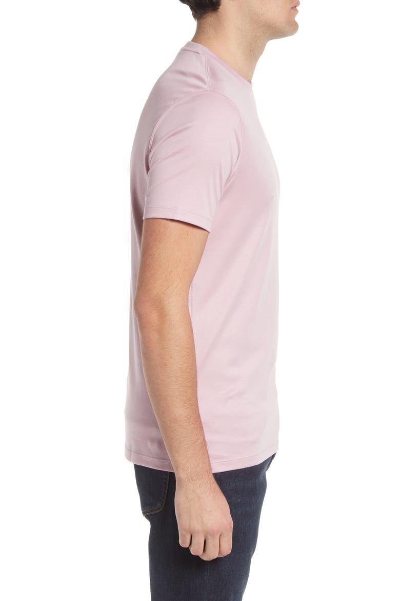 Georgia Pima Cotton T-Shirt, Alternate, color, DAWN PINK