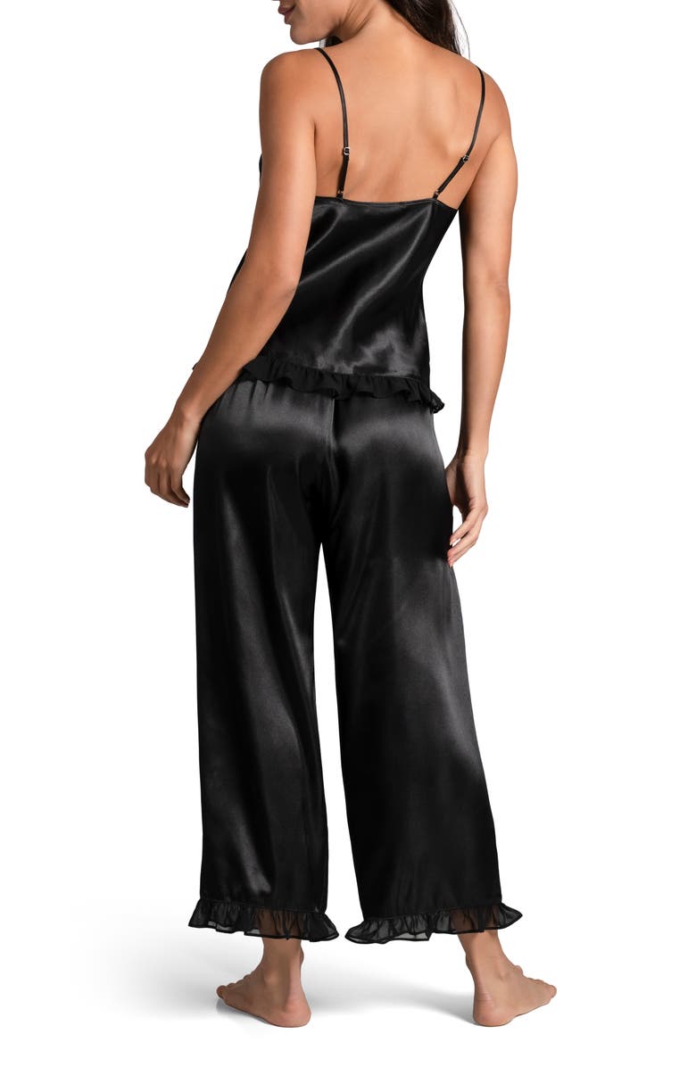In Bloom by Jonquil Alice Cami Ruffle Satin Pajamas, Alternate, color, 