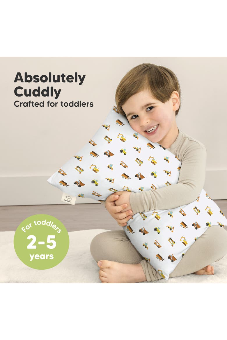 1-Pack Cuddly Toddler Pillow, Alternate, color, Construction