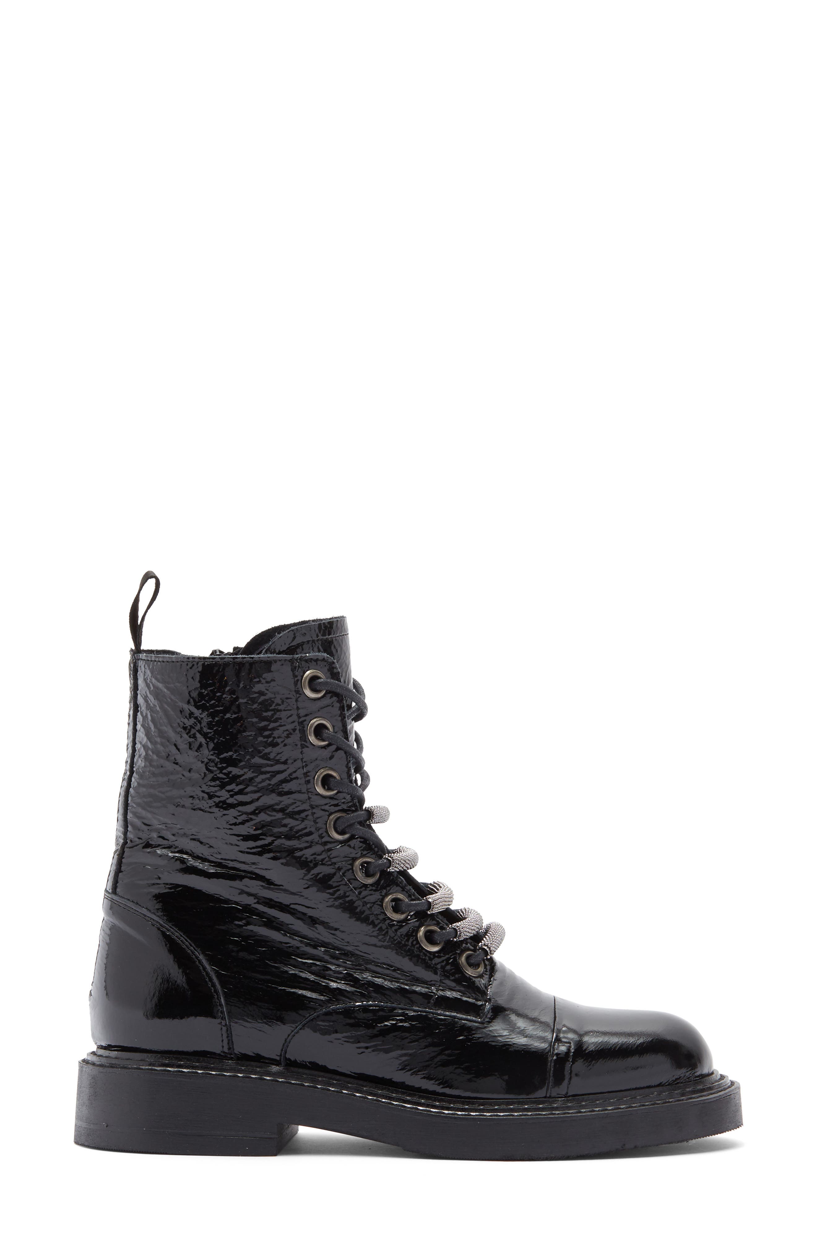 DKNY Zante Combat Boot, Alternate, color, 