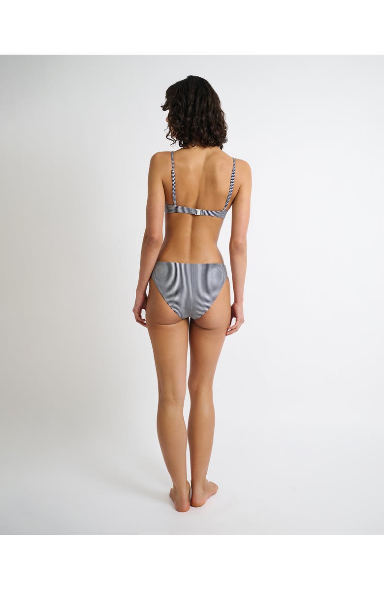 Onia Lily Bikini Bottom, Alternate, color, Deep Navy/White