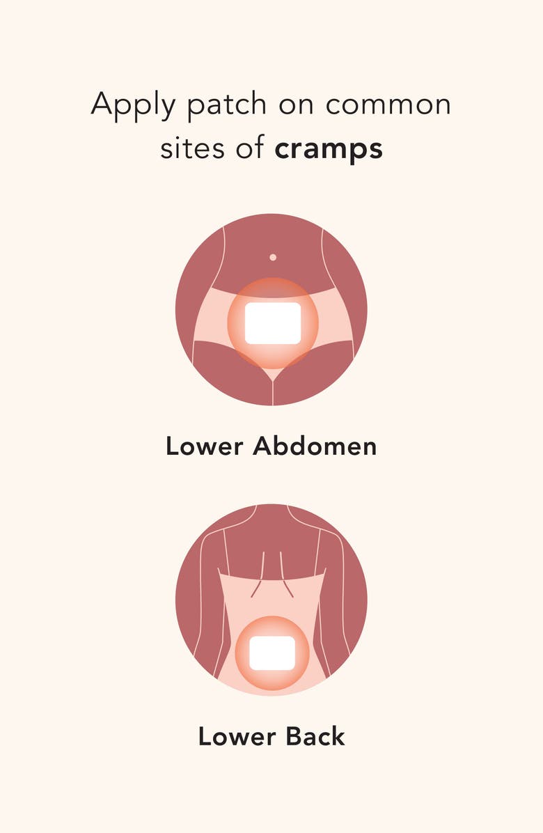 Rael Heat Patch for Menstrual Cramps, Alternate, color, 