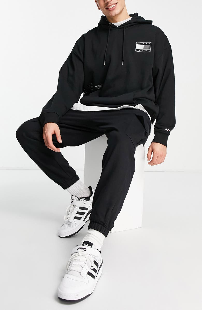 ASOS DESIGN Oversize Cargo Pocket Cotton Joggers, Alternate, color,