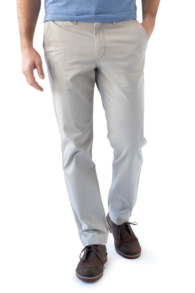 Performance Stretch Chino Pants, Main, color, PUTTY