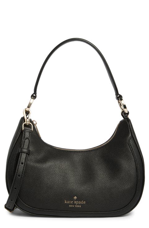 Leila Pebbled Leather Shoulder Bag