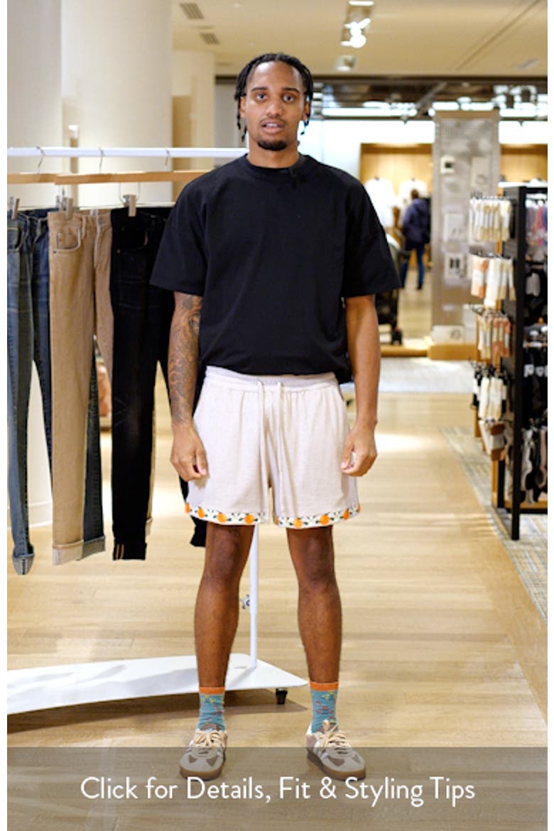 Orange Terry Cloth Shorts video