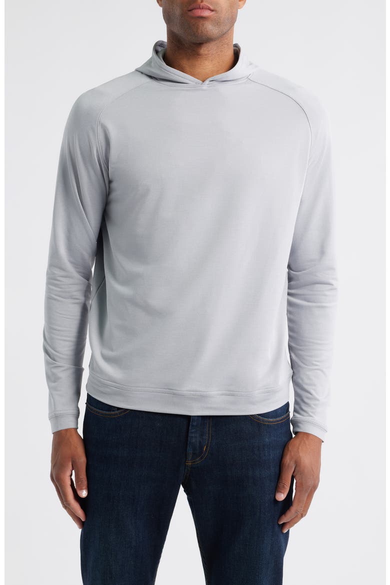 Pine Performance Hoodie, Main, color, GALE GREY