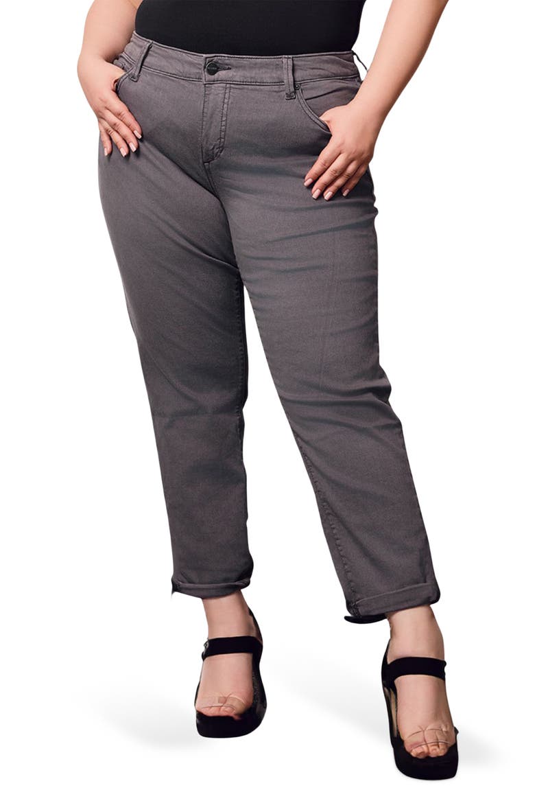 Boyfriend Jeans, Main, color, GREY