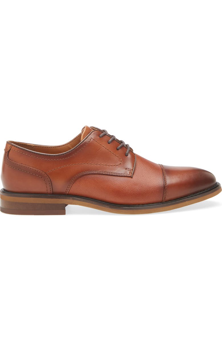 NORDSTROM RACK Hunter Cap Toe Derby, Alternate, color, Brown