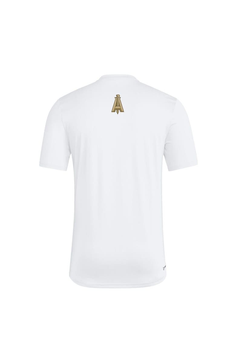 adidas Men's adidas White Atlanta United FC 2025 Jersey Hook AEROREADY T-Shirt, Alternate, color, White