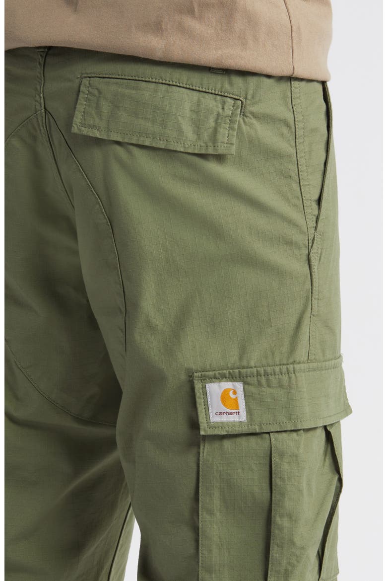 Aviation Ripstop Cotton Cargo Pants, Alternate, color, DOLLAR GREEN RINSED
