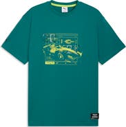 PUMA AMF1 Relaxed Fit Cotton Graphic T-Shirt