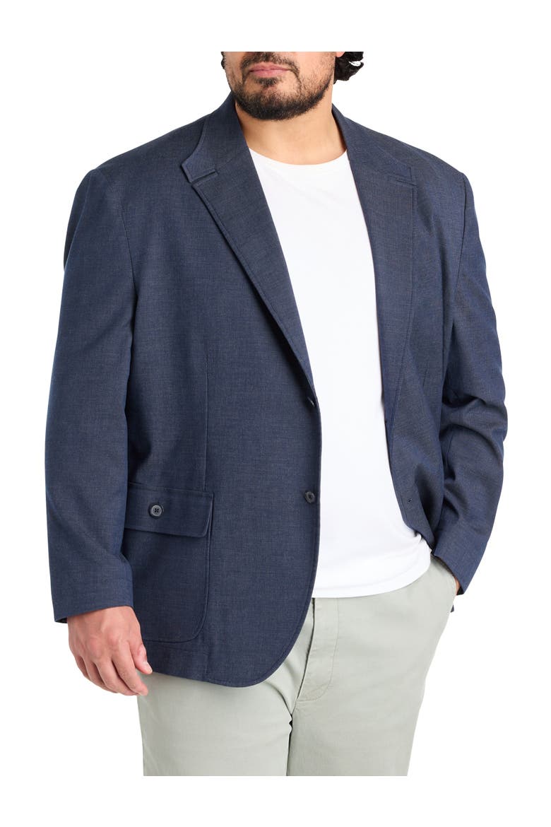 Big & Tall Utility Sport Coat, Main, color, NAVY